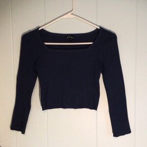 Art Class Navy Blue Kids Sweater Top